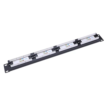 UTP 24 Port Rj45 Patch Panel Rack Cable Wall Mounted Bracket Connector Rack Tool Ethernet Lan Network Adapter CAT6
UTP 24 Port Rj45 Patch Panel Rack Cable Wall Mounted Bracket Connector Rack Tool Ethernet Lan Network Adapter CAT6