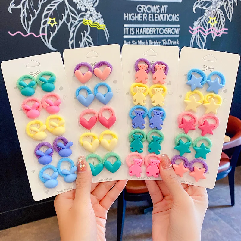 10pcs/lot Cartoon Hair Circle Set Pinkycolor Children's Cute Animal Hair Rope Small Thumb Rope Rubber Band Girl Hair Accessories
10pcs/lot Cartoon Hair Circle Set Pinkycolor Children's Cute Animal Hair Rope Small Thumb Rope Rubber Band Girl Hair Accessories