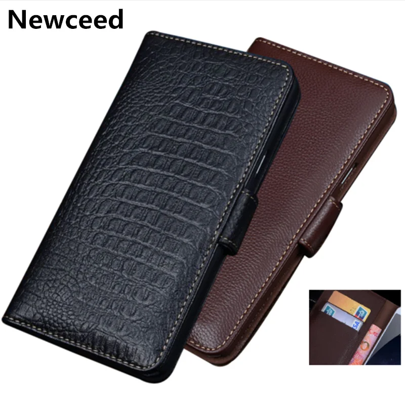 

Genuine Leather Business Wallet Case Flip Phone Cover For Lenovo Vibe P2/Lenovo Vibe Shot Z90 Phone Bag Credit Card Money Slot