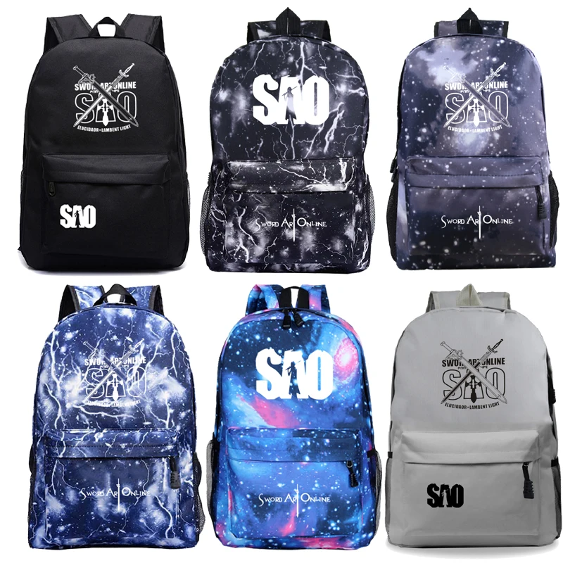 Second Element Riman Sword Art Online KnapsackMen Women Boys Girls Backpack Fashion New Pattern Laptop Rucksack Beautiful Bags
Second Element Riman Sword Art Online KnapsackMen Women Boys Girls Backpack Fashion New Pattern Laptop Rucksack Beautiful Bags