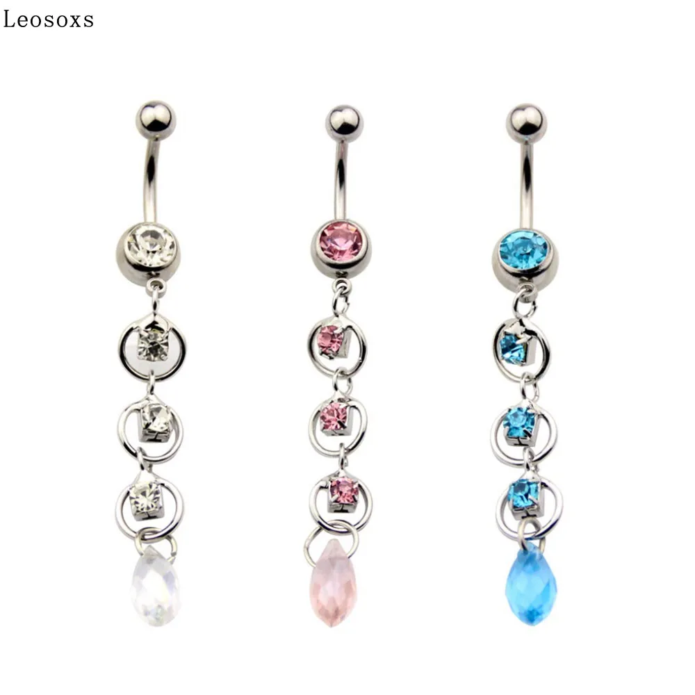 Leosoxs 1 Pcs Explosive 3-color Stainless Steel Belly Button Ring Tassel Belly Button Piercing Jewelry
Leosoxs 1 Pcs Explosive 3-color Stainless Steel Belly Button Ring Tassel Belly Button Piercing Jewelry