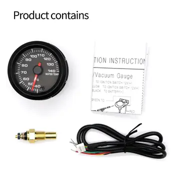 Oil Temperature Gauge Meter Sensor Car Digital LED 12V 2'' 52mm 40~140Celsius Universal
Oil Temperature Gauge Meter Sensor Car Digital LED 12V 2'' 52mm 40~140Celsius Universal