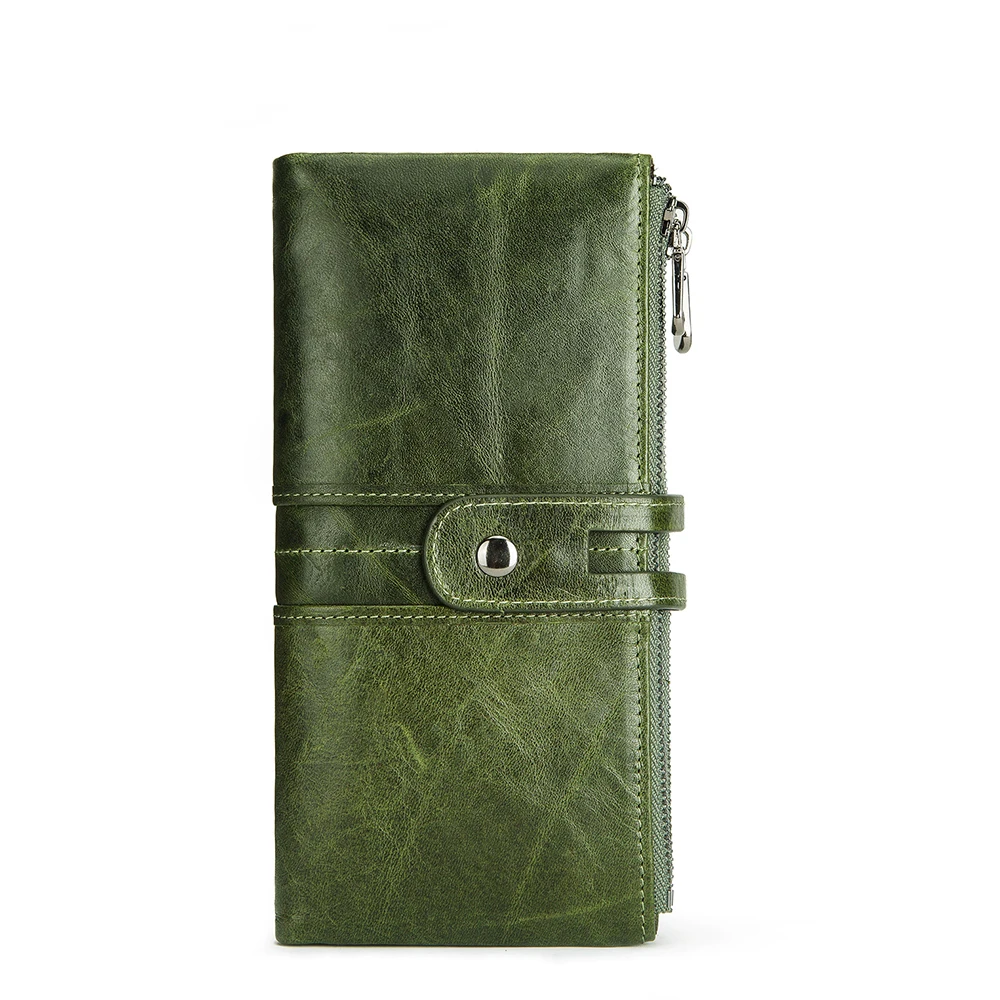 Fashion Money Bags Zipper Card Holder Handy Perse High Capacity Genuine Leather Women Wallet New Style Female Portomonee
Fashion Money Bags Zipper Card Holder Handy Perse High Capacity Genuine Leather Women Wallet New Style Female Portomonee