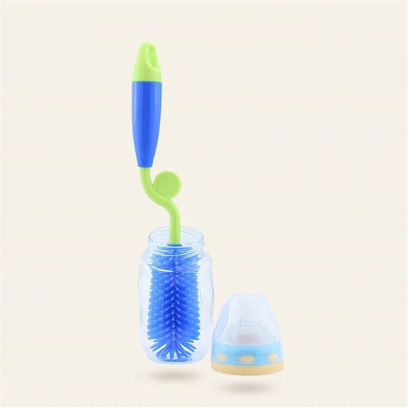 Baby Bottle Brush 360 Rotation Bottlebrush Silicon Baby Milk Feeding Bottle Brush Nipple Cleaning Cup Scrubber Washing Brushes
Baby Bottle Brush 360 Rotation Bottlebrush Silicon Baby Milk Feeding Bottle Brush Nipple Cleaning Cup Scrubber Washing Brushes