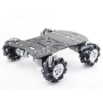 4WD 60mm Mecanum Wheel Robot Car Chassis Kit Suspension Car Platform for Arduino Raspberry Pi DIY
4WD 60mm Mecanum Wheel Robot Car Chassis Kit Suspension Car Platform for Arduino Raspberry Pi DIY