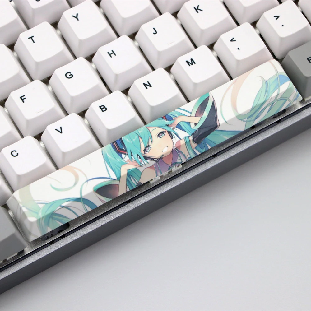 PBT Five sides Dye-subbed Space bar 6.25U cherry profile keycap for diy mechanical keyboard keycaps
PBT Five sides Dye-subbed Space bar 6.25U cherry profile keycap for diy mechanical keyboard keycaps