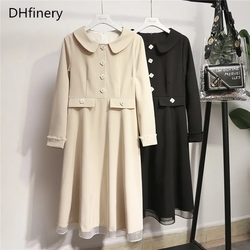 DHfinery women Vintage dress spring autumn Ladies style mesh stitching vestidos for bust 103-127CM snordic dress XL-5XL H047
DHfinery women Vintage dress spring autumn Ladies style mesh stitching vestidos for bust 103-127CM snordic dress XL-5XL H047