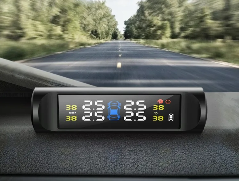 E-ACE Solar Power TPMS Car Tire Pressure Alarm Monitor System Auto Security Alarm Systems Tyre Pressure Temperature Warning 
E-ACE Solar Power TPMS Car Tire Pressure Alarm Monitor System Auto Security Alarm Systems Tyre Pressure Temperature Warning