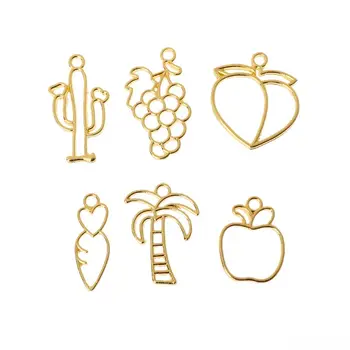 6Pcs Fruit UV Metal Frame Pendant Open Bezel Blank Setting UV Resin Jewelry DIY Y4QB
6Pcs Fruit UV Metal Frame Pendant Open Bezel Blank Setting UV Resin Jewelry DIY Y4QB