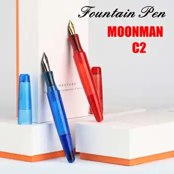 NEW Moonman C2 Dropper Fountain Pen Fully Transparent with Converter Large-Capacity Ink Storing Fashion Student office ink pens
NEW Moonman C2 Dropper Fountain Pen Fully Transparent with Converter Large-Capacity Ink Storing Fashion Student office ink pens