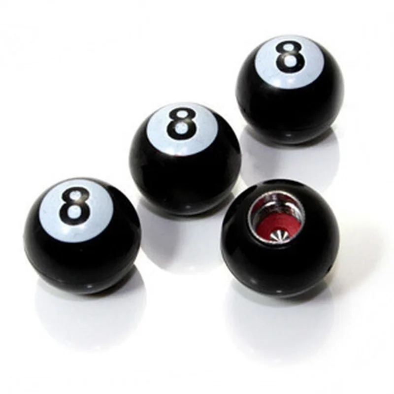 4pcs/set Bicycle Accessories Billiards personality Black 8 Eyeball Tire Valve Stems Cover Caps On Car Wheel Caps Dust Stems tool
4pcs/set Bicycle Accessories Billiards personality Black 8 Eyeball Tire Valve Stems Cover Caps On Car Wheel Caps Dust Stems tool