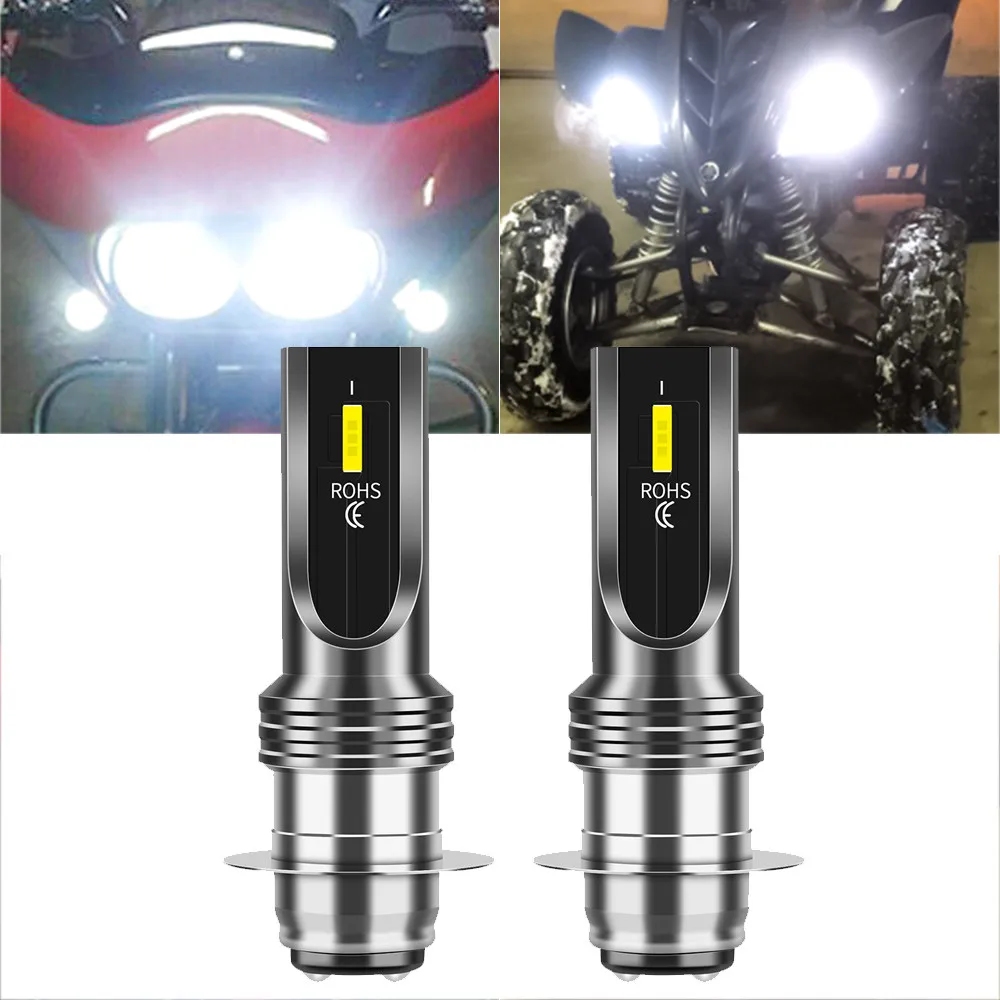 2pcs P15D/H6M/70023 LED Motorcycle Front Headlight Bulbs 6000K White High/Low Beam Lamp Car ATV Lights Moto Accessories
2pcs P15D/H6M/70023 LED Motorcycle Front Headlight Bulbs 6000K White High/Low Beam Lamp Car ATV Lights Moto Accessories