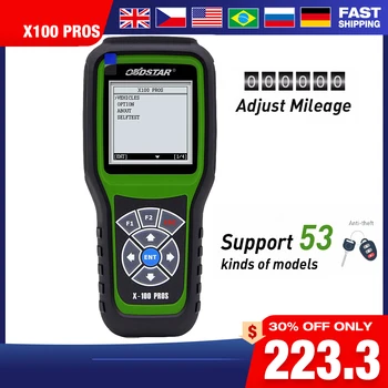 OBDStar X100 PROS C+D+E Model Auto Key Programmer OBD2 Diagnostic Tool X-100 pros Odometer correction EEPROM Adapter immobilize
OBDStar X100 PROS C+D+E Model Auto Key Programmer OBD2 Diagnostic Tool X-100 pros Odometer correction EEPROM Adapter immobilize
