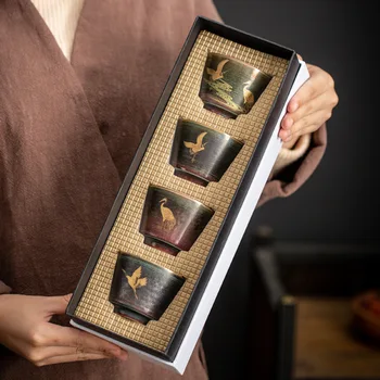 Crane Teacup Single Cup Ceramic Kung Fu Tea Set Vintage Tea Cup Large Tea Cup Master Cup Gift Set Ceramic Teacups Tea Cup Suit
Crane Teacup Single Cup Ceramic Kung Fu Tea Set Vintage Tea Cup Large Tea Cup Master Cup Gift Set Ceramic Teacups Tea Cup Suit