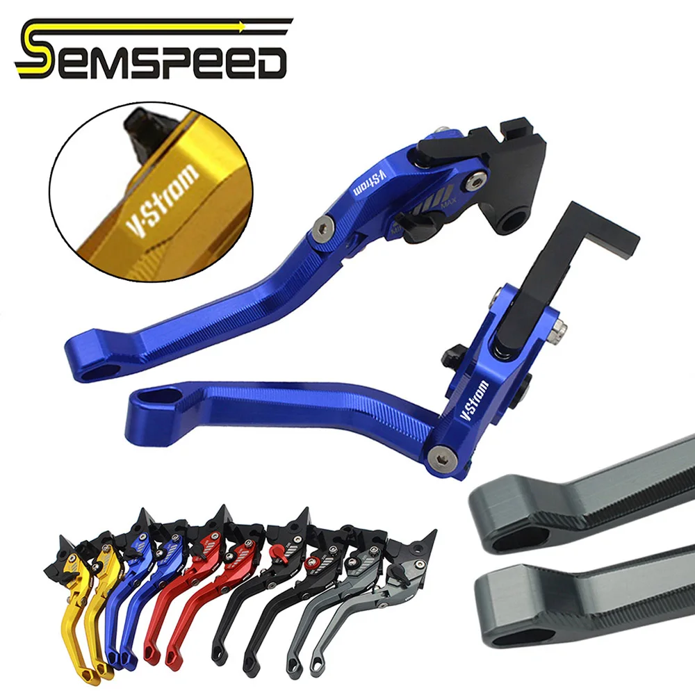 SEMSPEED для Suzuki DL650/V STROM/XT 2011 2020 250 V Strom 2018 Мотоцикл CNC 3D ромбовидный тормоз сцепления