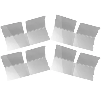 4pcs Collapsible Mask Storage Holder Portable Mask Storage Clip Creative Storage Box Transparent Container (Transparent)
4pcs Collapsible Mask Storage Holder Portable Mask Storage Clip Creative Storage Box Transparent Container (Transparent)