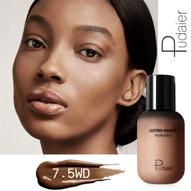 40ml Pudaier Liquid Foundation Dark Color Makeup Base Concealing Full Coverage Oil Control Make Up Maquillaje Profesional
40ml Pudaier Liquid Foundation Dark Color Makeup Base Concealing Full Coverage Oil Control Make Up Maquillaje Profesional
