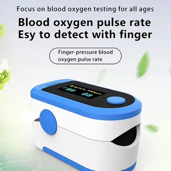 Fingertip Pulse Oximeter Heart Rate Monitor Blood Oxygen Health Saturation Detector Oximetro De Dedo LCD OLED Display
Fingertip Pulse Oximeter Heart Rate Monitor Blood Oxygen Health Saturation Detector Oximetro De Dedo LCD OLED Display