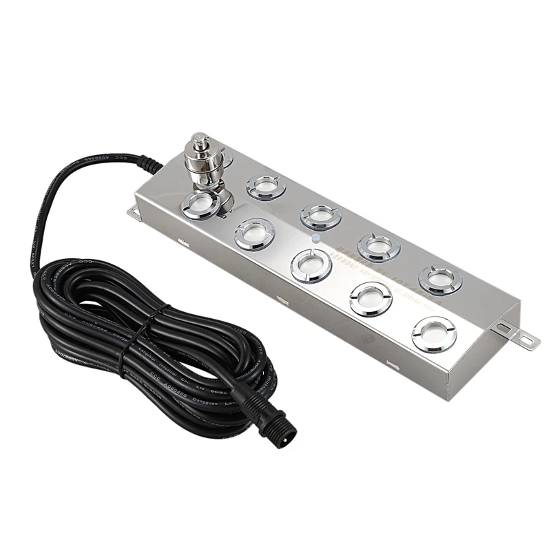 10 Head 5KG/H Ultrasonic Mist Maker Fogger High Quality Stainless Steel Air Humidifier Greenhouse Aeromist Hydroponics
10 Head 5KG/H Ultrasonic Mist Maker Fogger High Quality Stainless Steel Air Humidifier Greenhouse Aeromist Hydroponics