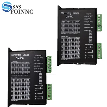 

Stepper motor controller DM542 DM556 2-phase digital stepper motor controller 18-48 VDC 57 86 series motor is 4.2A.