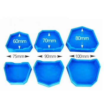 6pcs/set Dental Model Former Base Tray Kit Lower Upper Model Plaster Mold Base Set Rubber Dentist Dental Lab Instrument
6pcs/set Dental Model Former Base Tray Kit Lower Upper Model Plaster Mold Base Set Rubber Dentist Dental Lab Instrument