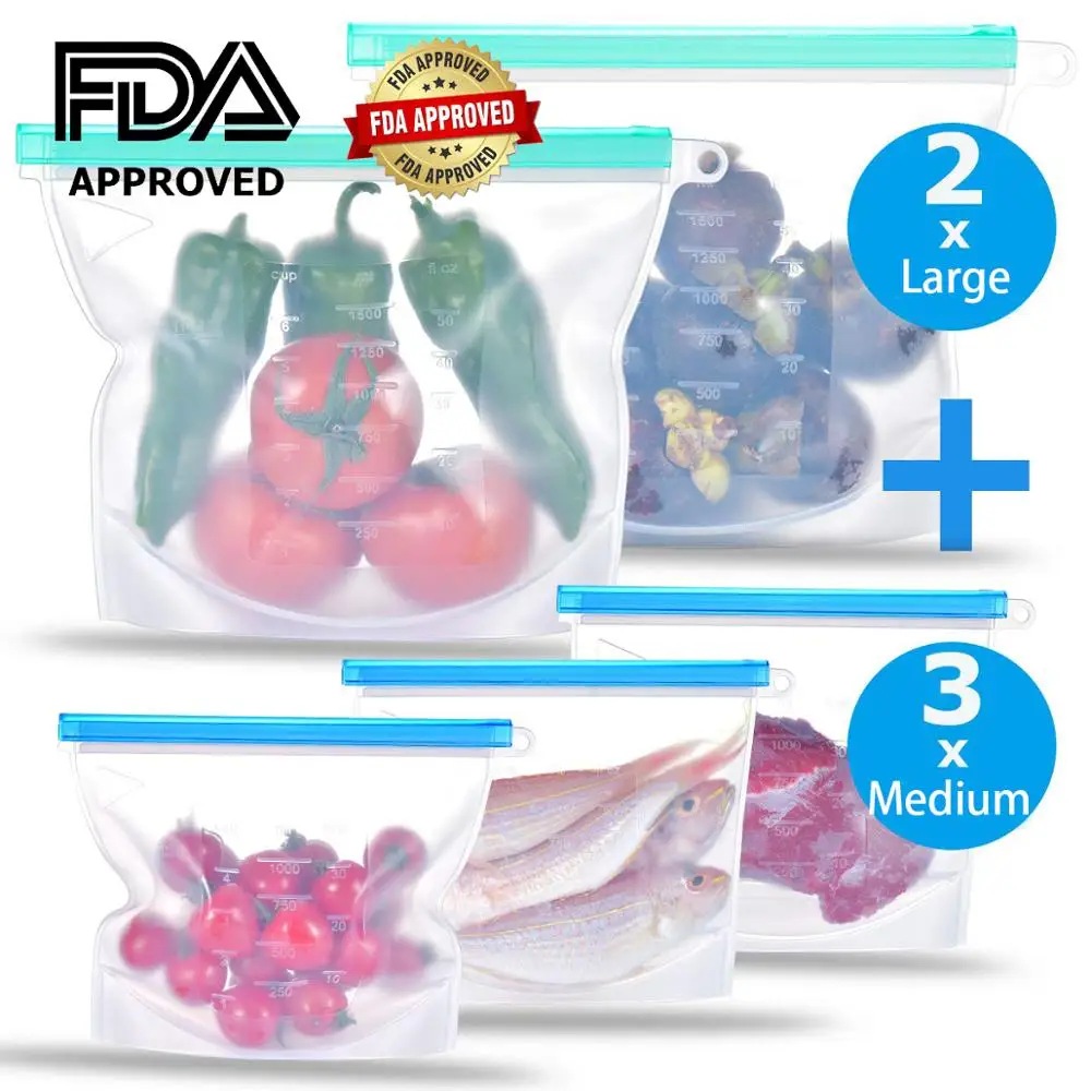 RASABOX - Reusable Silicone Food Storage Bags, Preservation Container for Sandwich, Sous Vide, Freezer Storage
RASABOX - Reusable Silicone Food Storage Bags, Preservation Container for Sandwich, Sous Vide, Freezer Storage