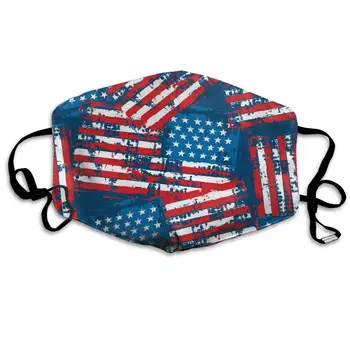 Patriots Distressed Grunge American Flag Washable Reusable Mask, Cotton Anti Dust Half Face Mouth Mask For Kids Teens Men 
Patriots Distressed Grunge American Flag Washable Reusable Mask, Cotton Anti Dust Half Face Mouth Mask For Kids Teens Men