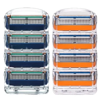 New Useful 4/8/16pcs/lot 5Layer Razor Blades for Men Gile Shaver Blades Beauty Proglide Shaving Blades Refills Cartridge Blade
New Useful 4/8/16pcs/lot 5Layer Razor Blades for Men Gile Shaver Blades Beauty Proglide Shaving Blades Refills Cartridge Blade