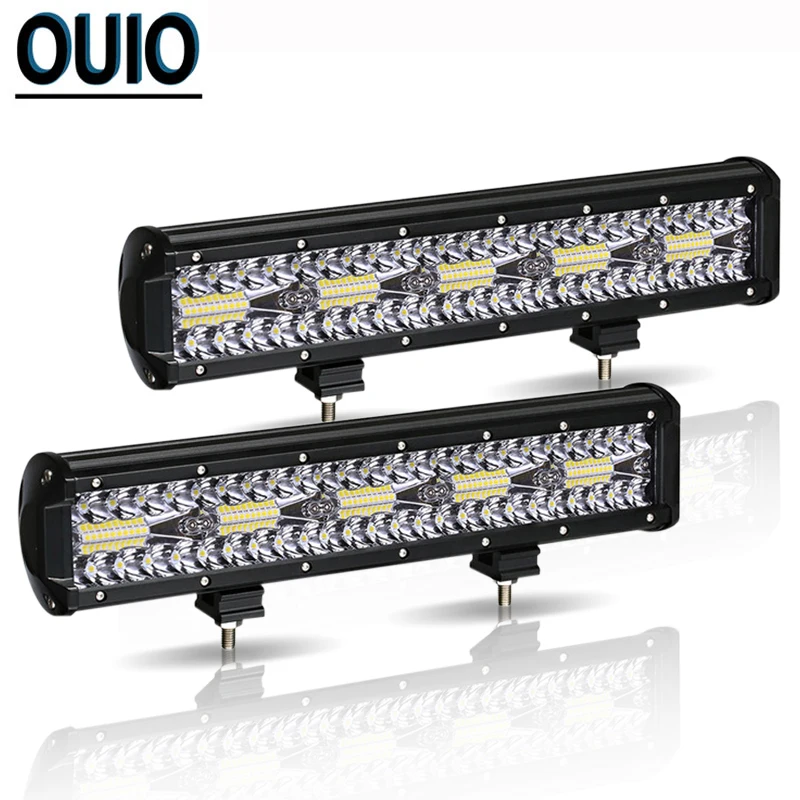 300W 12 Inch LED Light Bar Automobile Offroad Car Fog Lamp 12V Combo Beam Headlight Work Light for SUV ATV Trailer Truck Tractor
300W 12 Inch LED Light Bar Automobile Offroad Car Fog Lamp 12V Combo Beam Headlight Work Light for SUV ATV Trailer Truck Tractor