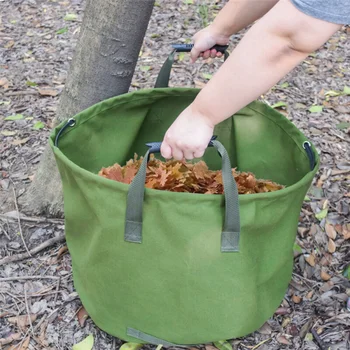 Multi-purpose Garden Lawn Leaf Yard Waste Bag Reusable Collapsible Trash Container Sack Handle Waterproof Canvas
Multi-purpose Garden Lawn Leaf Yard Waste Bag Reusable Collapsible Trash Container Sack Handle Waterproof Canvas