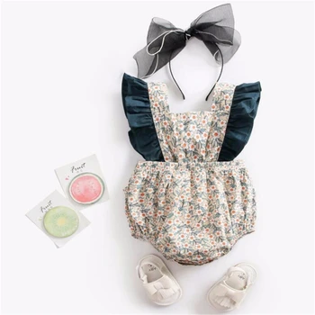 LILIGIRL Newborn Girls Romper Floral Print Baby Kids Jumpsuit for Princess One-Piece Suit Children's Strap Fart Clothes
LILIGIRL Newborn Girls Romper Floral Print Baby Kids Jumpsuit for Princess One-Piece Suit Children's Strap Fart Clothes
