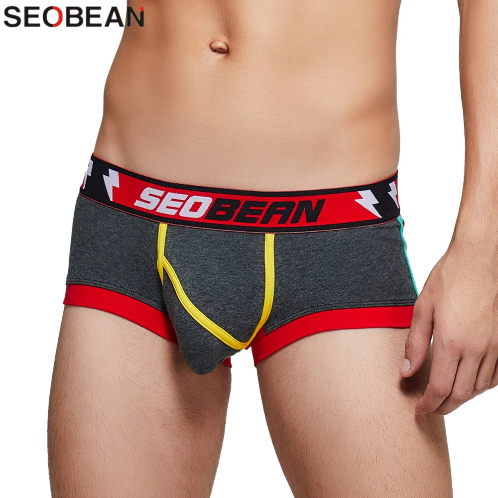 Мужское нижнее белье SEOBEAN, боксеры, хлопковые Дышащие Модные боксеры, шорты с выпуклым гульфиком и низкой талией, сексуальное нижнее белье
Мужское нижнее белье SEOBEAN, боксеры, хлопковые Дышащие Модные боксеры, шорты с выпуклым гульфиком и низкой талией, сексуальное нижнее белье