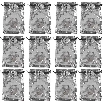 100pcs Skull Halloween Organza Drawstring Bags Candy Pouch Drawstring Pouches Gift Bags for Party
100pcs Skull Halloween Organza Drawstring Bags Candy Pouch Drawstring Pouches Gift Bags for Party
