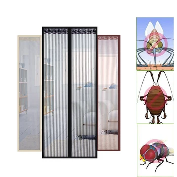 Summer Mesh Net Anti Mosquito Insect Fly Bug Curtain Automatic Closing Door Screen Kitchen Lace Curtain Magnetic Silent Mute
Summer Mesh Net Anti Mosquito Insect Fly Bug Curtain Automatic Closing Door Screen Kitchen Lace Curtain Magnetic Silent Mute