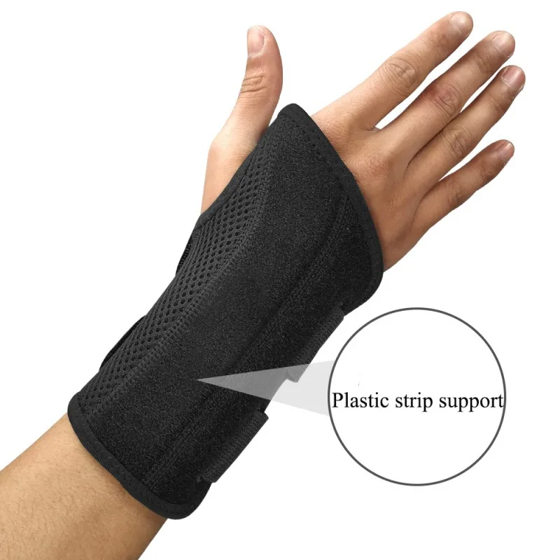 Wrist Support Carpal Tunnel Brace Forearm Splint Band Strap Pain Relieve Soft Moisture-Wicking Protector Pad | Спорт и развлечения
