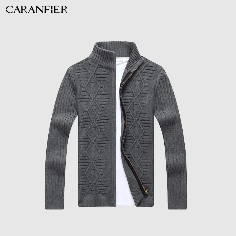 CARANFIER Brand 2018 Knitted Cardigan Sweaters Men slim Fit V-neck Zipper Clothes Solid Twisted flowers Sweater Knitwear Coats
CARANFIER Brand 2018 Knitted Cardigan Sweaters Men slim Fit V-neck Zipper Clothes Solid Twisted flowers Sweater Knitwear Coats