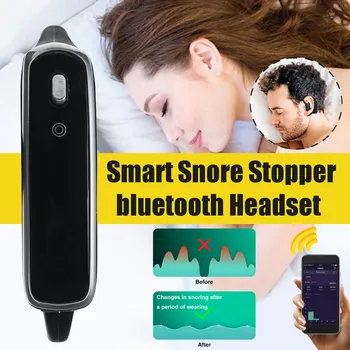 Smart Snore Stopper bluetooth Headset Snoring Biosensor Infrared Ray Detects Anti Snoring Device for Apple Android
Smart Snore Stopper bluetooth Headset Snoring Biosensor Infrared Ray Detects Anti Snoring Device for Apple Android