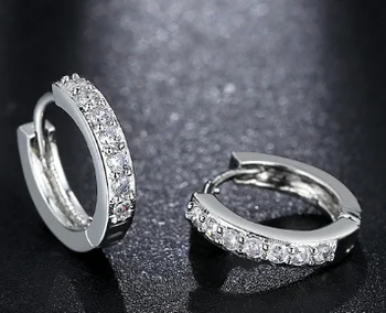 UXN362 Glitter Earring 925 Sterling Silver Zirconia stone Female Engagement Jewelry
UXN362 Glitter Earring 925 Sterling Silver Zirconia stone Female Engagement Jewelry