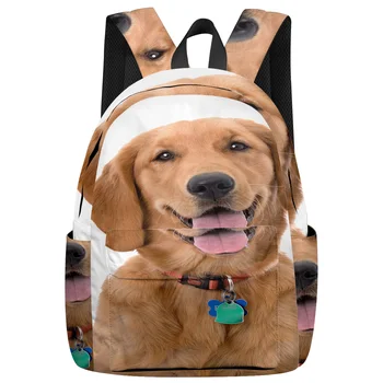 Golden Retriever Dog Backpack College Students Laptop Backpack Book Bag Casual School Bag 
Golden Retriever Dog Backpack College Students Laptop Backpack Book Bag Casual School Bag