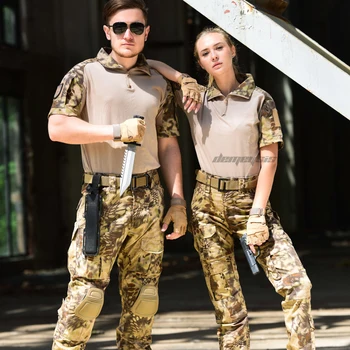 Airsoft Paintball Uniforms Camouflage Military Tactical Hunting Short Sleeves Clothes Summer Men Women Shooting Cs Army Suits
Airsoft Paintball Uniforms Camouflage Military Tactical Hunting Short Sleeves Clothes Summer Men Women Shooting Cs Army Suits