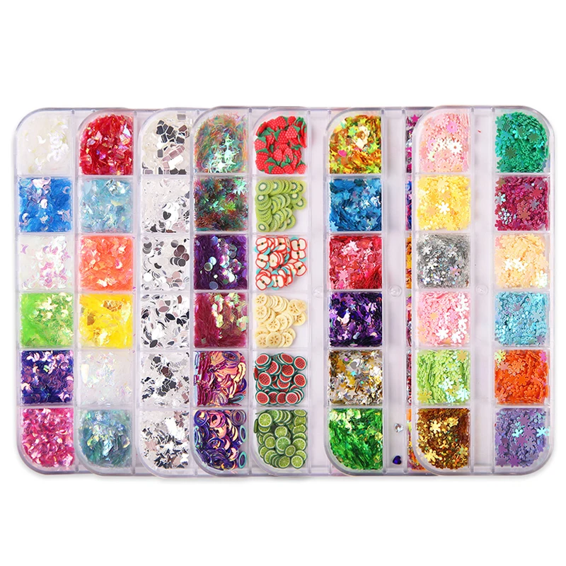 12 Grid Box Nail Rhinestones Star & Moon Mixed Sequin Soft Pottery Nail Sequins Set Holo Laser Nail Glitter Art Decoration TSLM1
12 Grid Box Nail Rhinestones Star & Moon Mixed Sequin Soft Pottery Nail Sequins Set Holo Laser Nail Glitter Art Decoration TSLM1