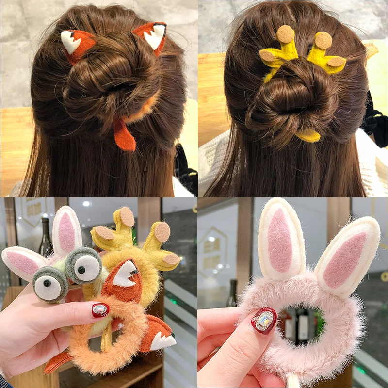 2020 New Fax Fur Cartoon Elastic Hair Bands for Women Ponytail Holder Tie Gum Scrunchie Rubber Bands Girls Cute Hair Accessories
2020 New Fax Fur Cartoon Elastic Hair Bands for Women Ponytail Holder Tie Gum Scrunchie Rubber Bands Girls Cute Hair Accessories