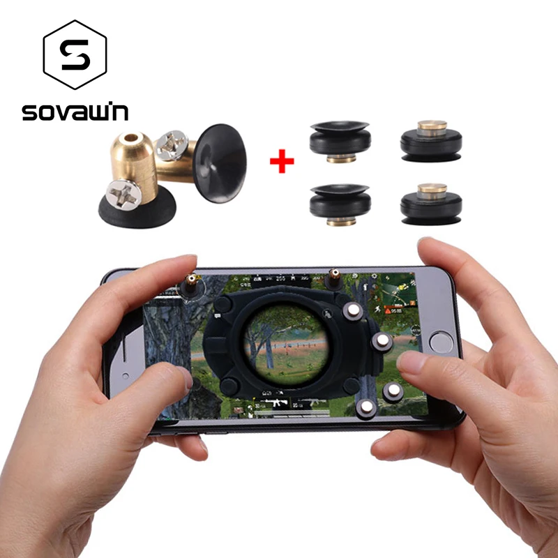 Metal Pubg Mobile Controller Trigger Fire Button Mini Gamepad Joystick l1r1 Games Shooter Handle Aim Key Accessories for Phone
Metal Pubg Mobile Controller Trigger Fire Button Mini Gamepad Joystick l1r1 Games Shooter Handle Aim Key Accessories for Phone