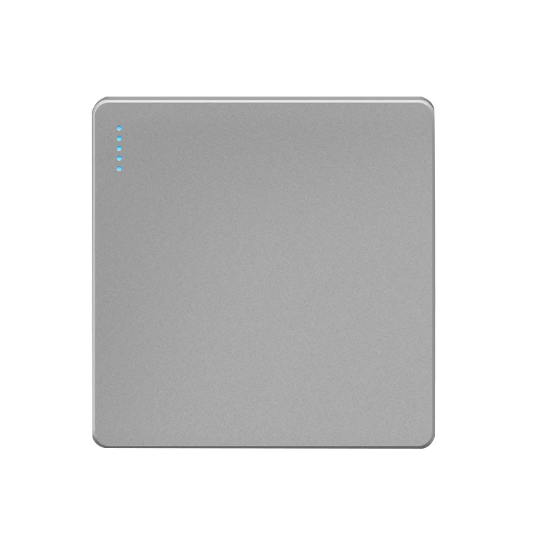 86 Type Wall Light Switch, 1 Gang 1/2 Way 16A 250V Matte Gray Large Panel Buttons Recessed Wall Rocker Switch
86 Type Wall Light Switch, 1 Gang 1/2 Way 16A 250V Matte Gray Large Panel Buttons Recessed Wall Rocker Switch