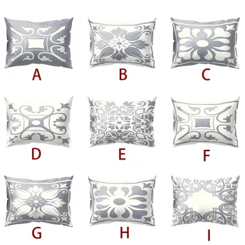 Silver flower printed pillowcase 30x50 cm Print Pillow Case Polyester Sofa Car Cushion Cover Home Decor party decor#1105Y35
Silver flower printed pillowcase 30x50 cm Print Pillow Case Polyester Sofa Car Cushion Cover Home Decor party decor#1105Y35