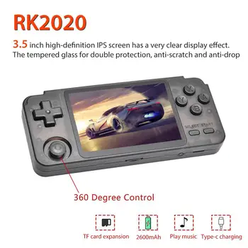 RK2020 Retro Console Handheld Portable Game Box Console With 3.5-inch IPS Screen Multi-function Gaming Machine rk2020 32G/64G
RK2020 Retro Console Handheld Portable Game Box Console With 3.5-inch IPS Screen Multi-function Gaming Machine rk2020 32G/64G