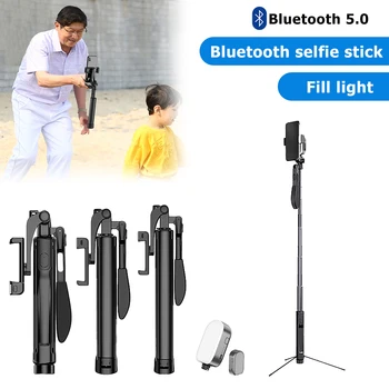 3 in 1 Wireless Bluetooth Selfie Stick Rotatable Foldable Mini Tripod Monopod with Remote Control Fill Light for iPhone Android
3 in 1 Wireless Bluetooth Selfie Stick Rotatable Foldable Mini Tripod Monopod with Remote Control Fill Light for iPhone Android