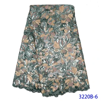 Embroidery African Mesh Lace Fabrics Sequins Lace Fabrics Flower Pattern Sequence Laces Fabric for Nigerian Net Lace QF3220B
Embroidery African Mesh Lace Fabrics Sequins Lace Fabrics Flower Pattern Sequence Laces Fabric for Nigerian Net Lace QF3220B