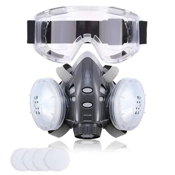 Reusable Goggles Face Mask with Filters Anti-Pollution outdoor Dustproof Breathing Mouth Caps Mascarilla Painting Work Masks
Reusable Goggles Face Mask with Filters Anti-Pollution outdoor Dustproof Breathing Mouth Caps Mascarilla Painting Work Masks