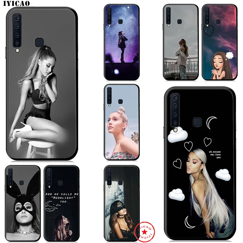 IYICAO Ariana Grande Ag Soft Case for Samsung Galaxy A50 A70 A60 A40 A30 A20 A10 M10 M20 M30 M40 Phone |